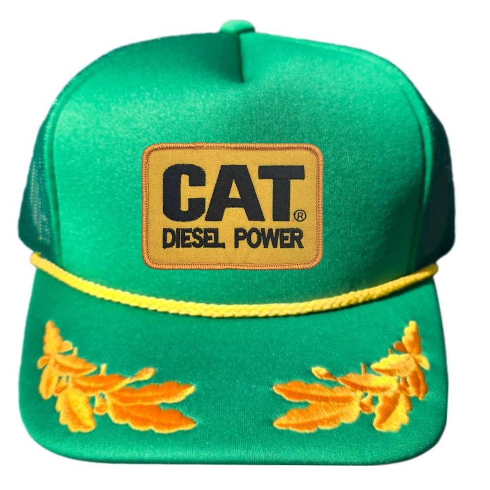 Cat Diesel Snapback Captain Hat